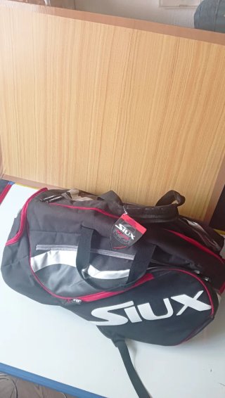 Bolsa Paletero Pádel SIUX Negra y Roja