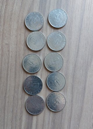 22 monete 100 lire commemorative Marconi e Livorno