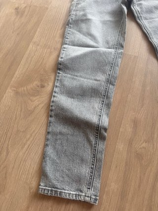 Pantalones vaqueros grises Pull&Bear talla 36