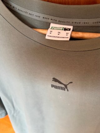 Camiseta Puma Verde Oliva