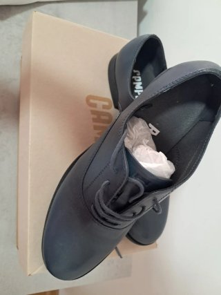 Zapatos Camper azul mujer