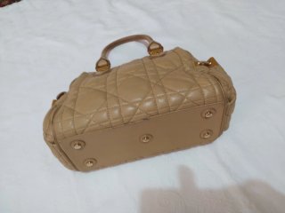 Borsa Christian Dior Bauletto Beige