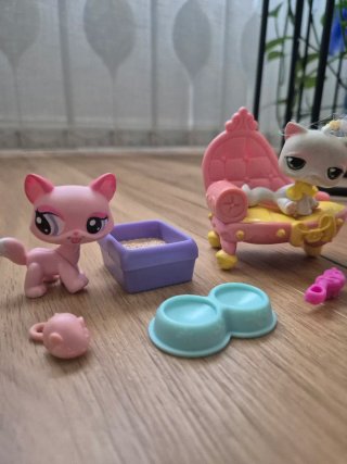 Littlest Pet Shop Gatos y Accesorios