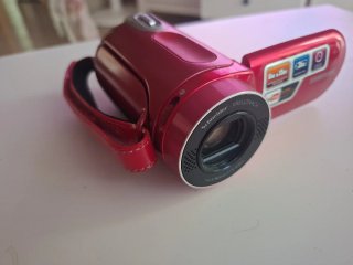 Cámara Samsung Roja
