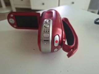 Cámara Samsung Roja