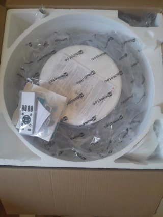 Ventilador de techo Mimotec HEER WHITE