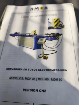 Curvadora Tubos Electromecánica MDH 35
