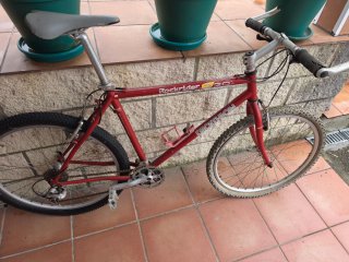 Bicicleta MTB Rockrider 520 Rossa
