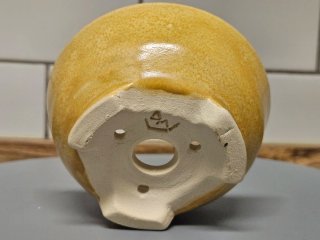 Maceta Kusamonos Cerámica Beige/Amarilla