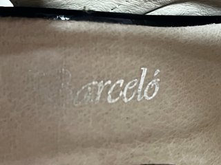Sandalias Barceló Negras Tacón