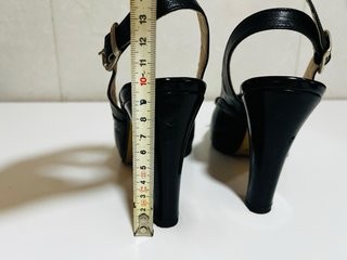 Sandalias Barceló Negras Tacón