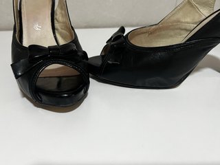 Sandalias Barceló Negras Tacón