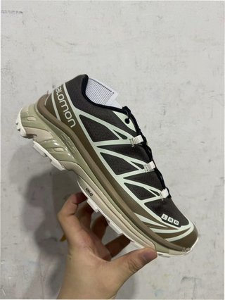 Zapatillas Salomon XT6 Talla 44 Beige/Marrón