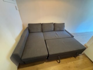 Sofá Cama Ikea Gris Friheten con Canapé