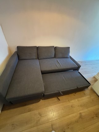 Sofá Cama Ikea Gris Friheten con Canapé