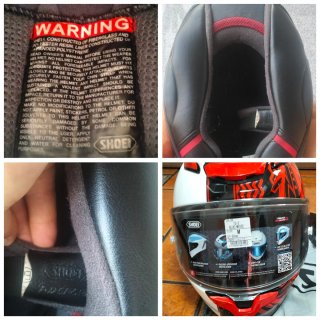 Casco moto shoei nxr2 + scorpion R1 EVO air