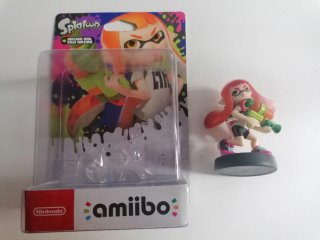 Amiibo Inkling Chica Splatoon Nintendo