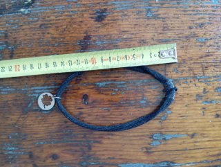 Collana/bracialetto/elastico capelli con ciondolo