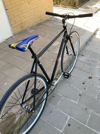 Bicicleta Fixie Negra
