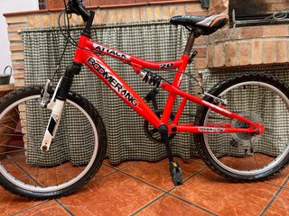 Bicicleta Roja Boomerang Attack Talla 20