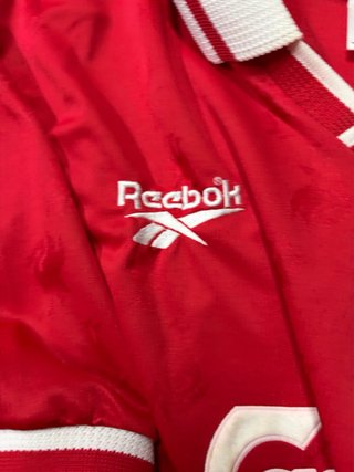 Camiseta Liverpool Vintage Reebok Carlsberg