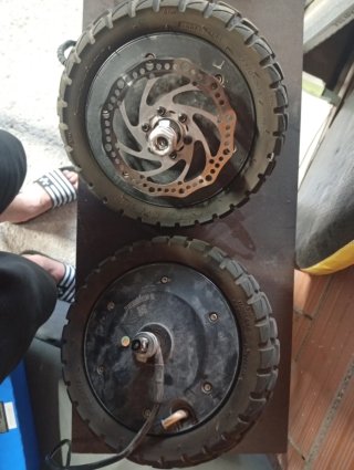 Ruedas motor patinete eléctrico 800w