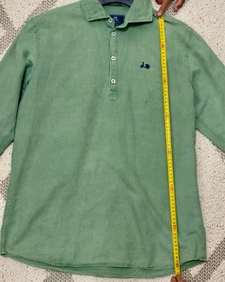 Camisa Scotta Verde Talla M