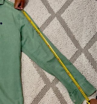 Camisa Scotta Verde Talla M