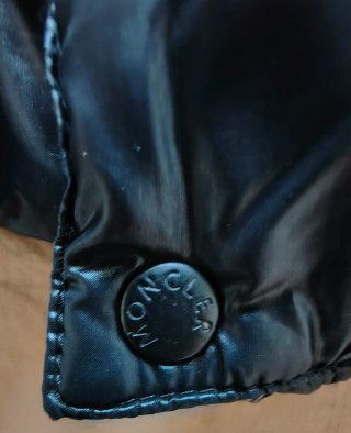 Moncler Tibet vintage smanicato nero