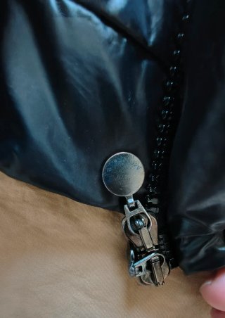 Moncler Tibet vintage smanicato nero