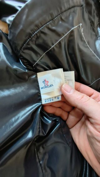 Moncler Tibet vintage smanicato nero