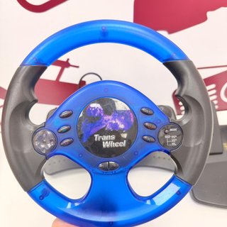 Accesorios Ps2 volante y pedales Trans Wheel