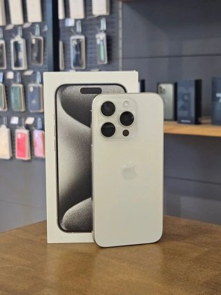 IPHONE 15 PRO 128GB BLANCO BATERIA 100%