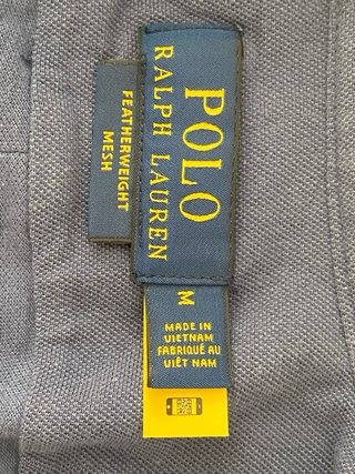 Camicia a polo Ralph Lauren blu taglia M