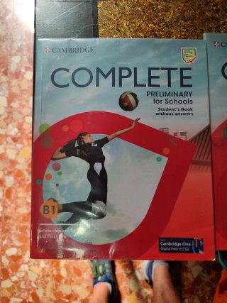 Libros de inglés Cambridge preliminary for schools