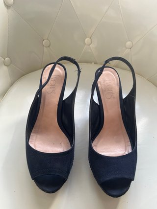 Zapatos de tacón Azul Marino