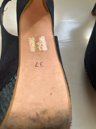 Zapatos de tacón Azul Marino