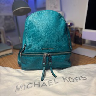 Mochila Michael Kors Rhea Turquesa