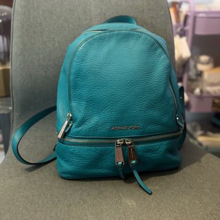 Mochila Michael Kors Rhea Turquesa