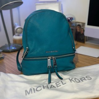 Mochila Michael Kors Rhea Turquesa