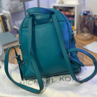 Mochila Michael Kors Rhea Turquesa