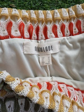 Pantalón crochet multicolor SlowLove
