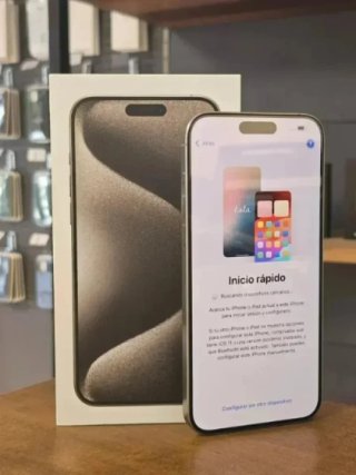 IPHONE 15 PRO MAX 256GB TITANIO BATERIA 88%