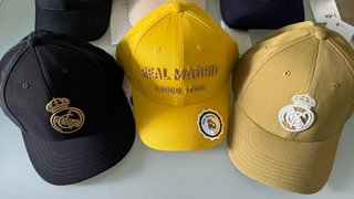 Lote 6 Gorras Oficiales Real Madrid - Nuevas