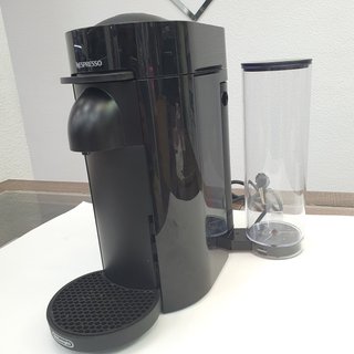 Cafetera Capsulas De Longhi Nespresso Vertuo Plus Negra Auto