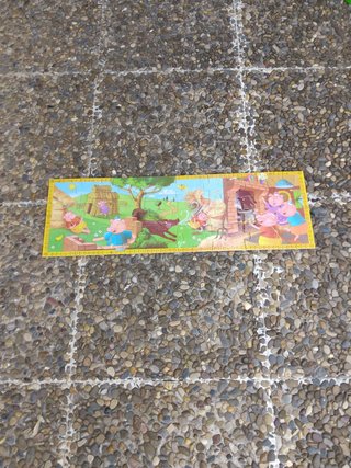 Puzzle Djeco. 24 piezas. Los tres cerditos