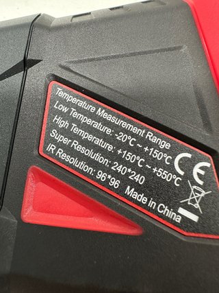 Cámara Termográfica HABOTEST Recargable