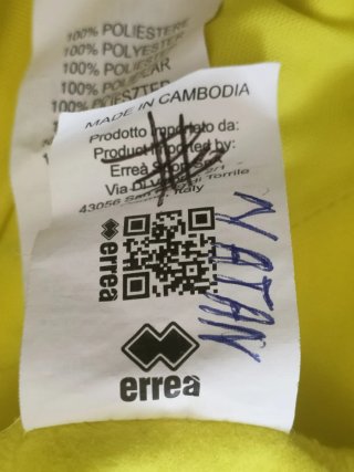 Felpa Errea Virtus basket Brindisi