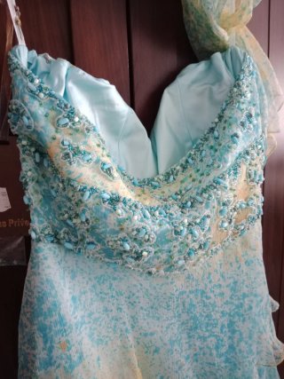 Vestido largo Lexus Privé seda