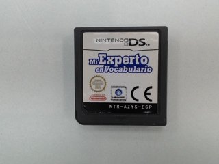 Videojuego Nintendo DS mi experto en vocabulario